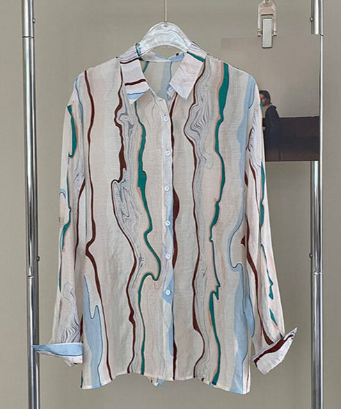 Crooked Line Blouse